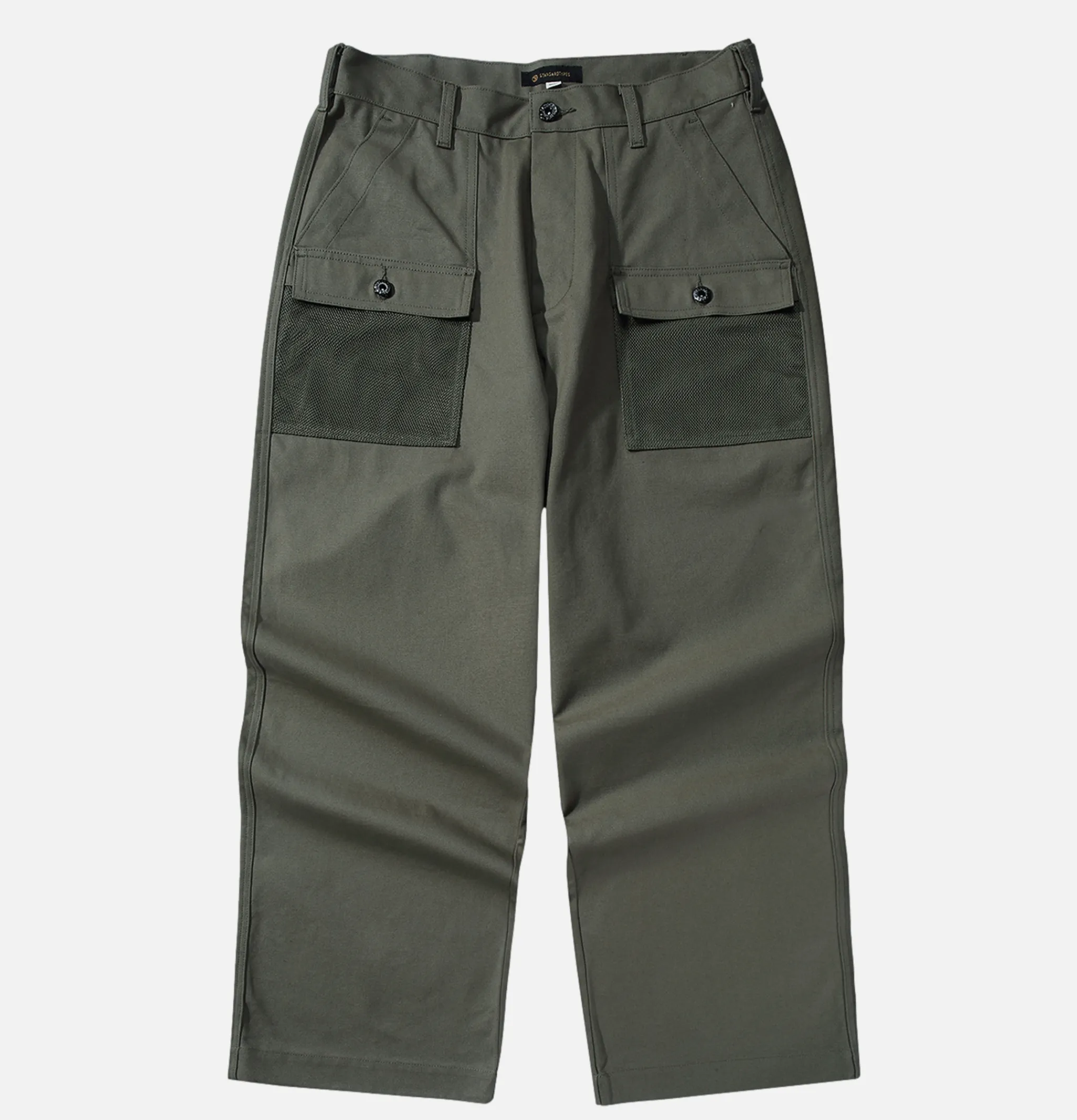 STANDARD TYPES Fishing Baker Trouser Green< Pantalons