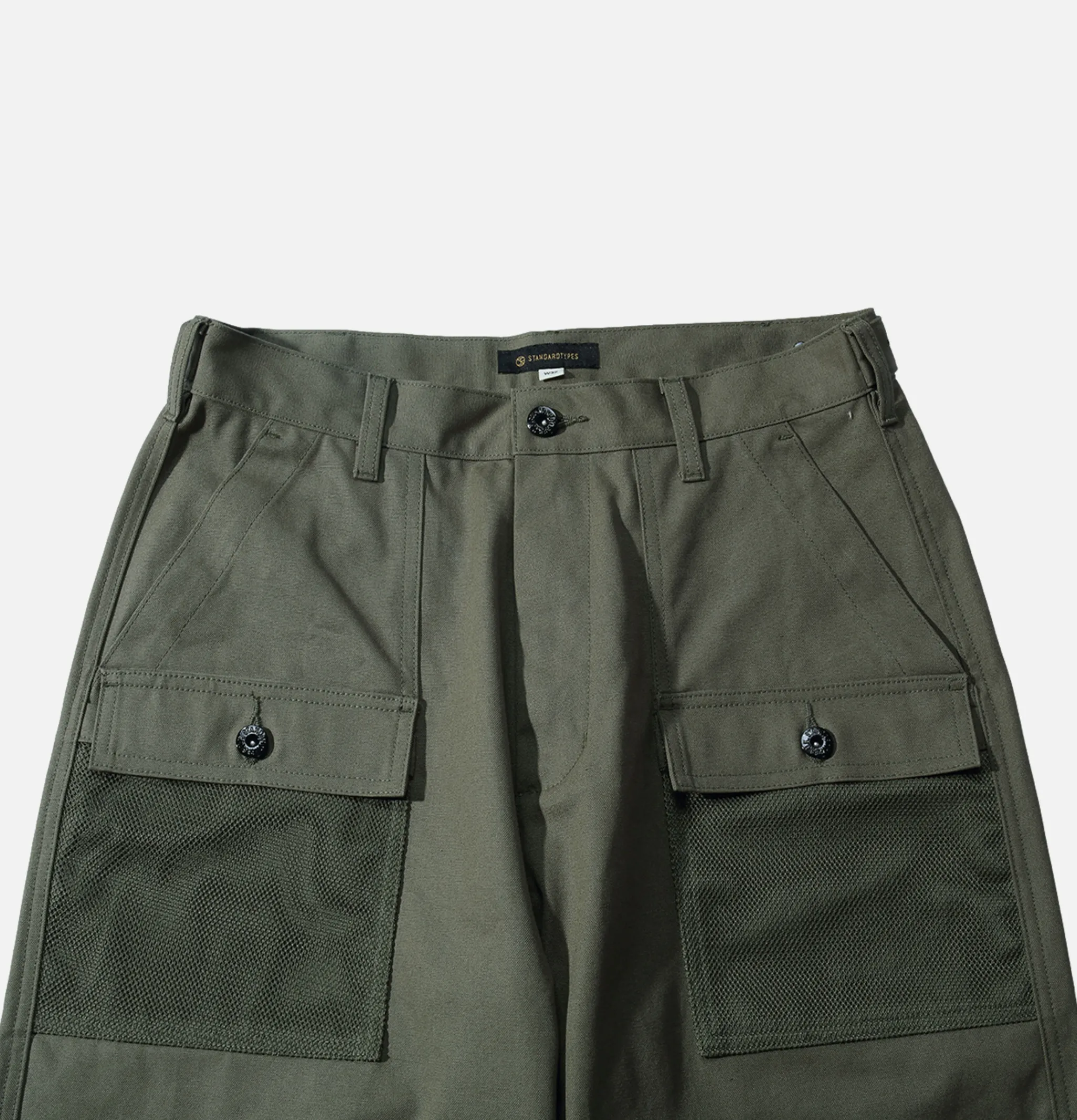 STANDARD TYPES Fishing Baker Trouser Green< Pantalons