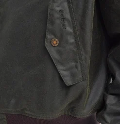BARACUTA G9 X Barbour Olive< Vestes|Blousons & Manteaux