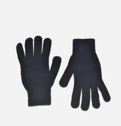ROBERT MACKIE Gants en Laine Navy< Gants • Bonnets • Echarpes