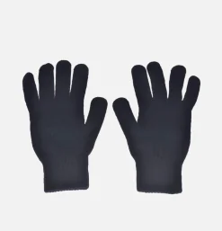 ROBERT MACKIE Gants en Laine Navy< Gants • Bonnets • Echarpes