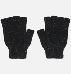 ROBERT MACKIE Gants Mittens Donegal Sheelin Black< Gants • Bonnets • Echarpes