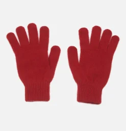 ROBERT MACKIE Gants Munro Dubonnet< Gants • Bonnets • Echarpes