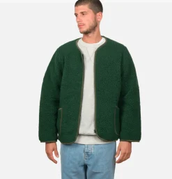 COLDBREAKER Gilet Nordeen Dark Green< Sweats & Polaires