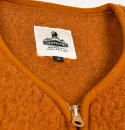 COLDBREAKER Gilet Pepitco Carmel< Sweats & Polaires