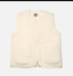 COLDBREAKER Gilet Pepitco Natural< Sweats & Polaires