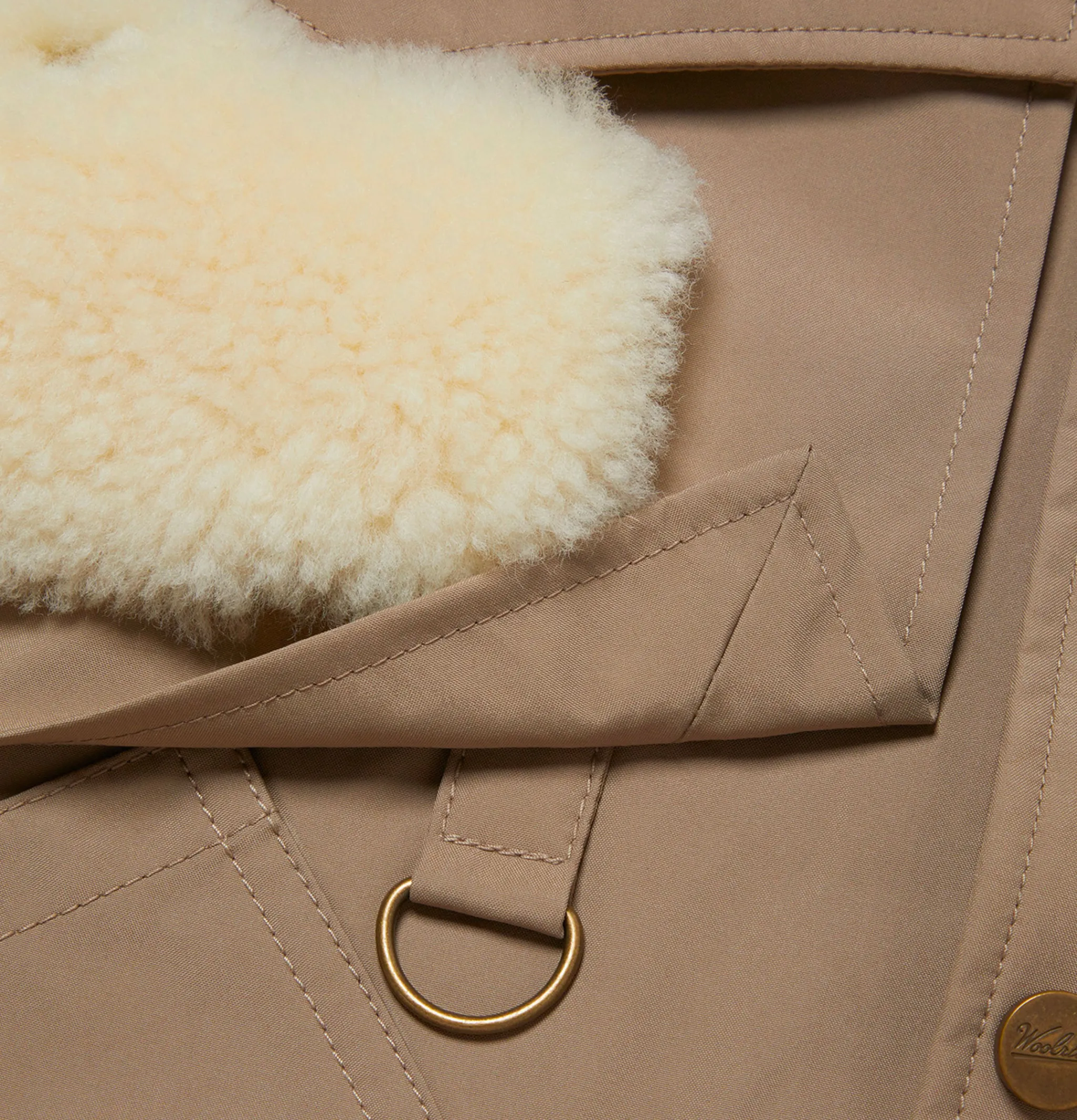 WOOLRICH Goretex Fishing Jacket Beige< Blousons & Manteaux