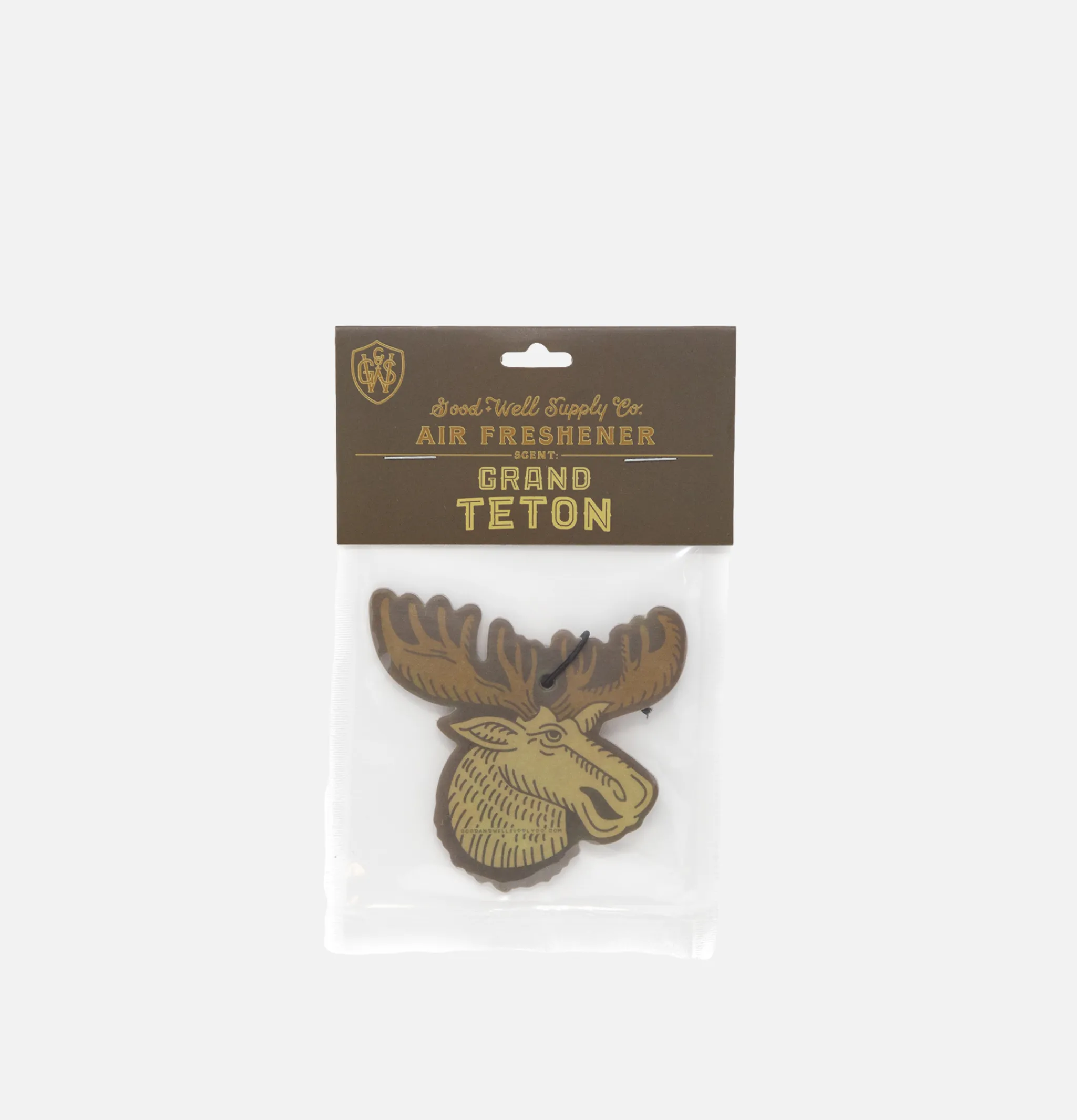 GOOD & WELL SUPPLY CO Grand Teton Car Freshner< Maison