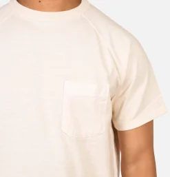 GOOD ON Heavy Raglan Pocket Tee Natural< T-shirts