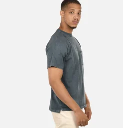GOOD ON Heavy Raglan Pocket Tee Slate< T-shirts