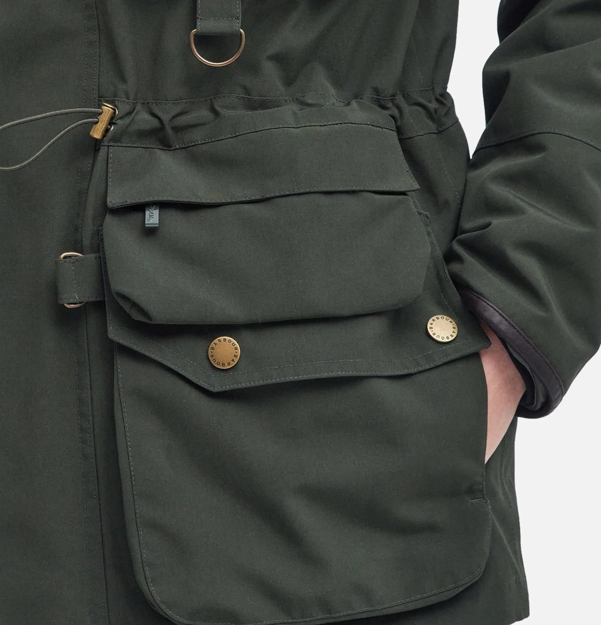 BARBOUR Heritage Dryfly Waterproof Sage< Blousons & Manteaux