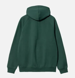 CARHARTT WIP Hooded Chase Jacket Discovery Green< Sweats & Polaires