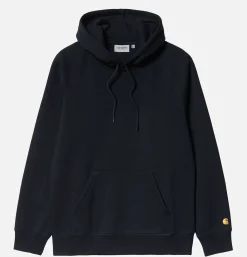 CARHARTT WIP Hooded Chase Sweat Dark Navy< Sweats & Polaires