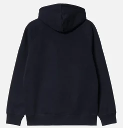 CARHARTT WIP Hooded Chase Sweat Dark Navy< Sweats & Polaires