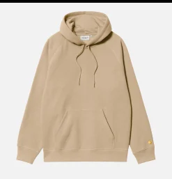 CARHARTT WIP Hooded Chase Sweat Sable< Sweats & Polaires