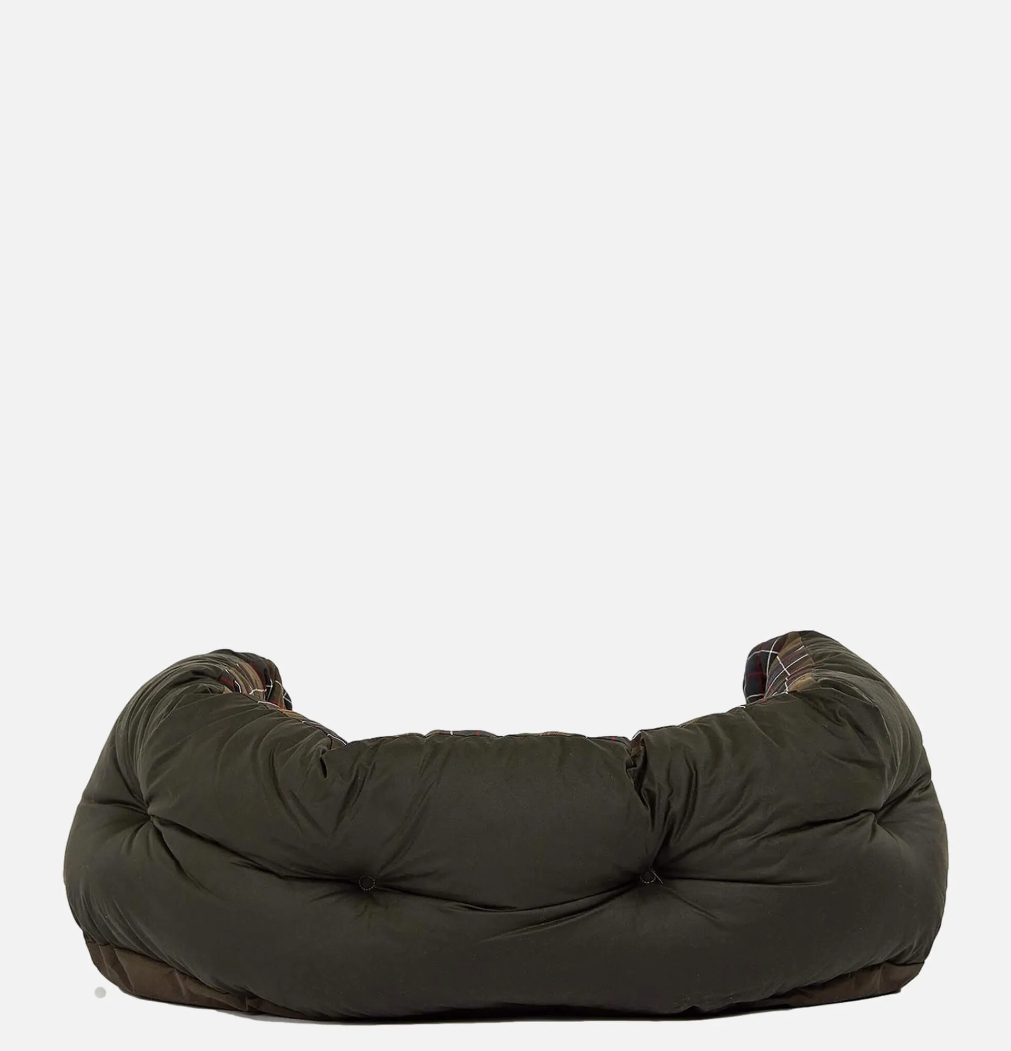 BARBOUR 35in Luxury Dog Bed Tartan< Maison