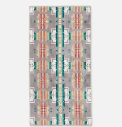 PENDLETON Jacquard Spa Towel Chief Joseph Grey< Maison