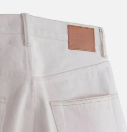 HATSKI Jean 22001 Loose Tapered Washi Ecru< Jeans