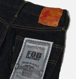 FOB FACTORY Jeans F151 One Wash< Jeans
