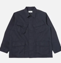 UNIVERSAL WORKS Jungle Jacket Polytech Navy< Vestes