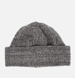 FOUND FEATHER Knit Watch Cap Grey Mix< Gants • Bonnets • Echarpes