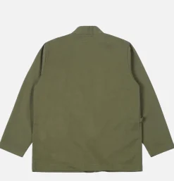 UNIVERSAL WORKS Kyoto Work Jacket Twill Olive< Vestes