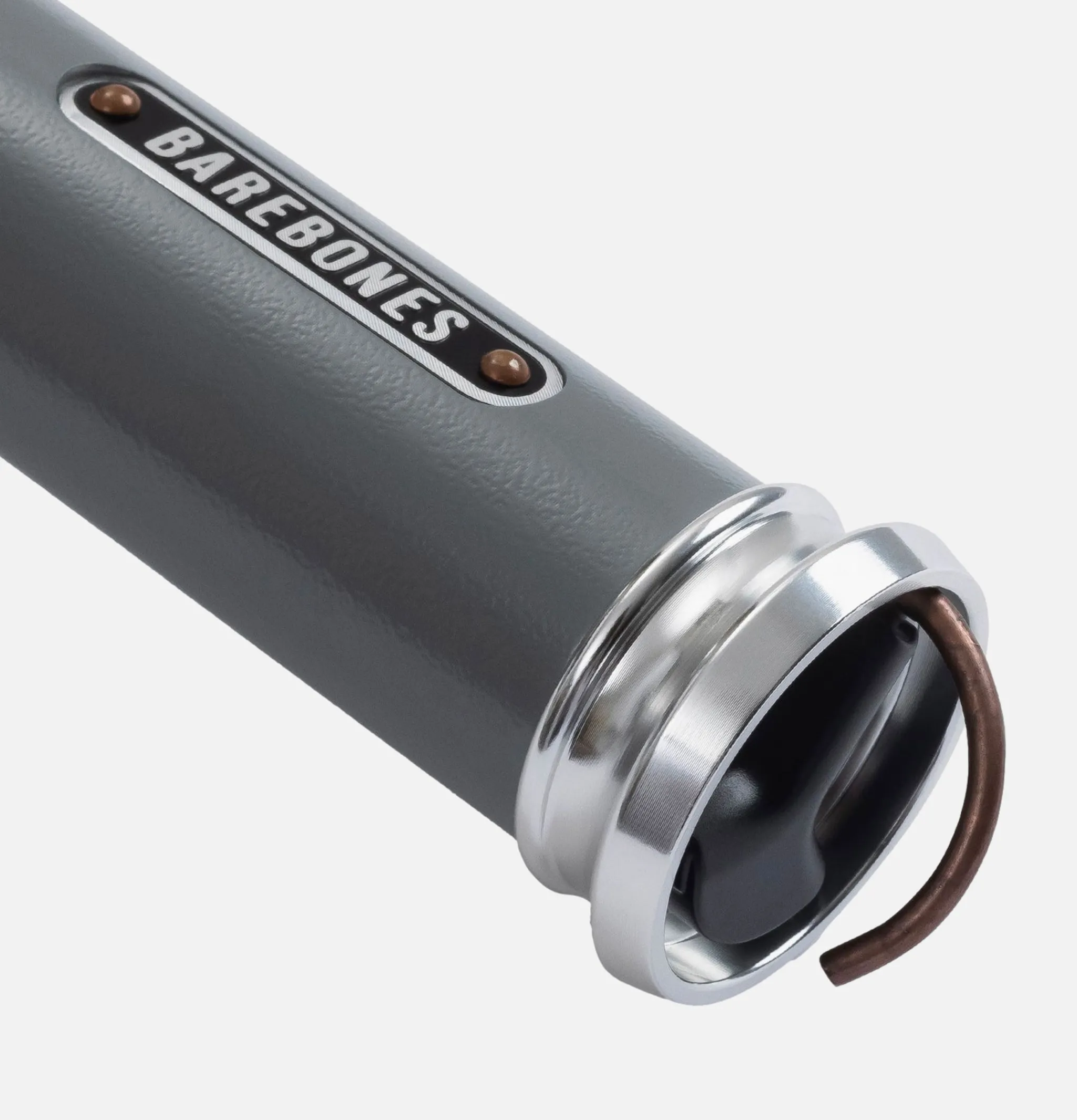 BAREBONES Lampe torche Vintage Grise< Outdoor