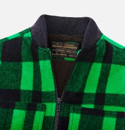 FILSON Lined Mackinaw Wool Vest Green< Vestes|Blousons & Manteaux