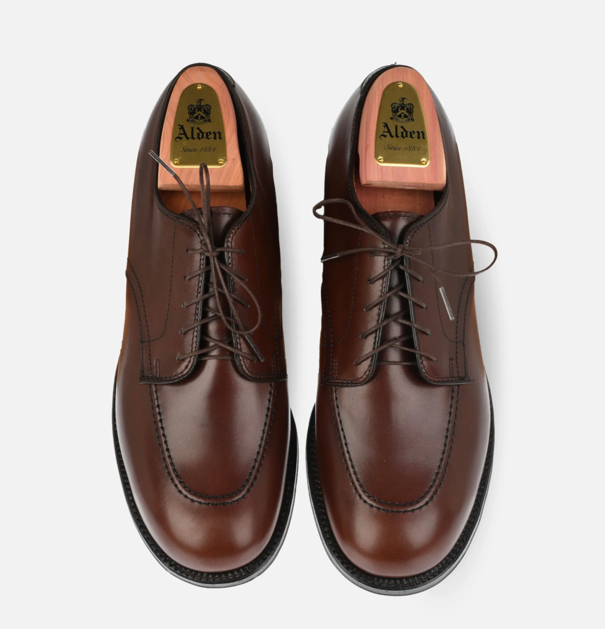 ALDEN SHOE CO M2608 - Chaussures U-tip Brown Vegano<Homme Chaussures