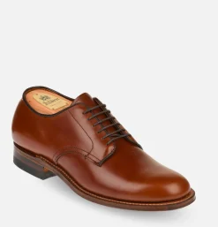 ALDEN SHOE CO M1403 - Plain Toe Blucher Ox Brown<Homme Chaussures
