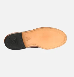 ALDEN SHOE CO M1403 - Plain Toe Blucher Ox Brown<Homme Chaussures
