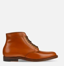 ALDEN SHOE CO M1811 - Plain Toe Blucher Tan<Homme Bottes
