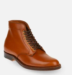 ALDEN SHOE CO M1811 - Plain Toe Blucher Tan<Homme Bottes