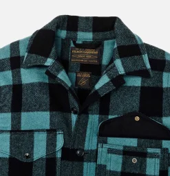 FILSON Mackinaw Cruiser Wool Faded Blue< Vestes