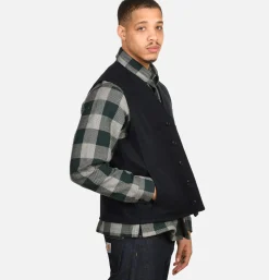 FILSON Mackinaw Wool Vest Charcoal< Vestes