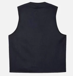 FILSON Mackinaw Wool Vest Navy< Vestes|Blousons & Manteaux