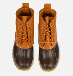 LL BEAN Mens Bean Boot 6" Tan Brown<Homme Bottes