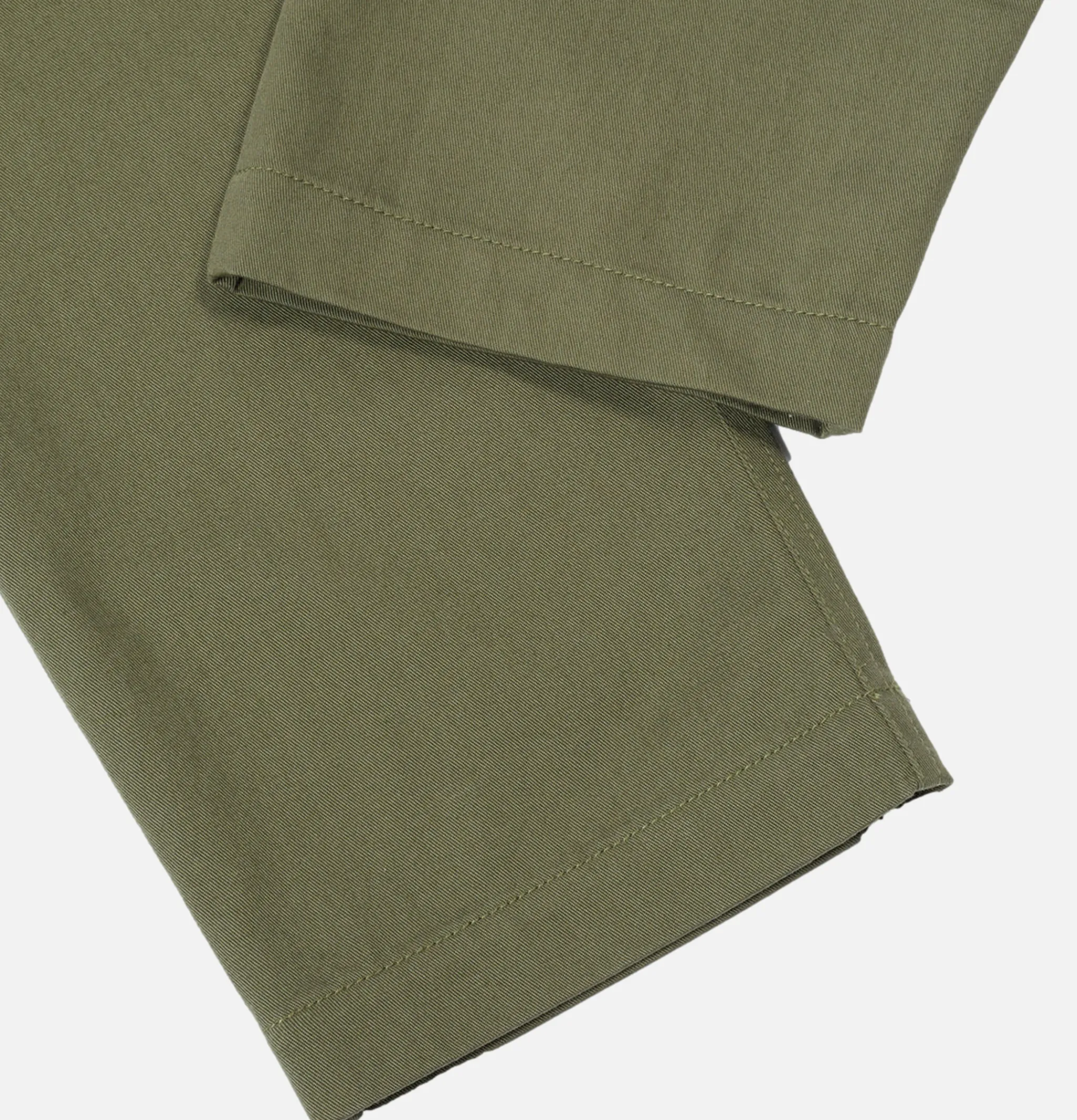 UNIVERSAL WORKS Military Chino Twill Lt Olive< Chinos