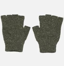 ROBERT MACKIE Mitten Donegal Moss< Gants • Bonnets • Echarpes