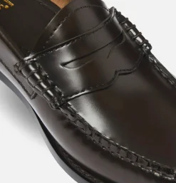 G.H. BASS Mocassin Femme Weejun Chocolate<Femme Chaussures