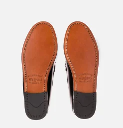 G.H. BASS Mocassin Femme Weejun Noir<Homme Mocassins