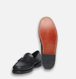 G.H. BASS Moccasin Weejun Soft Black<Homme Mocassins