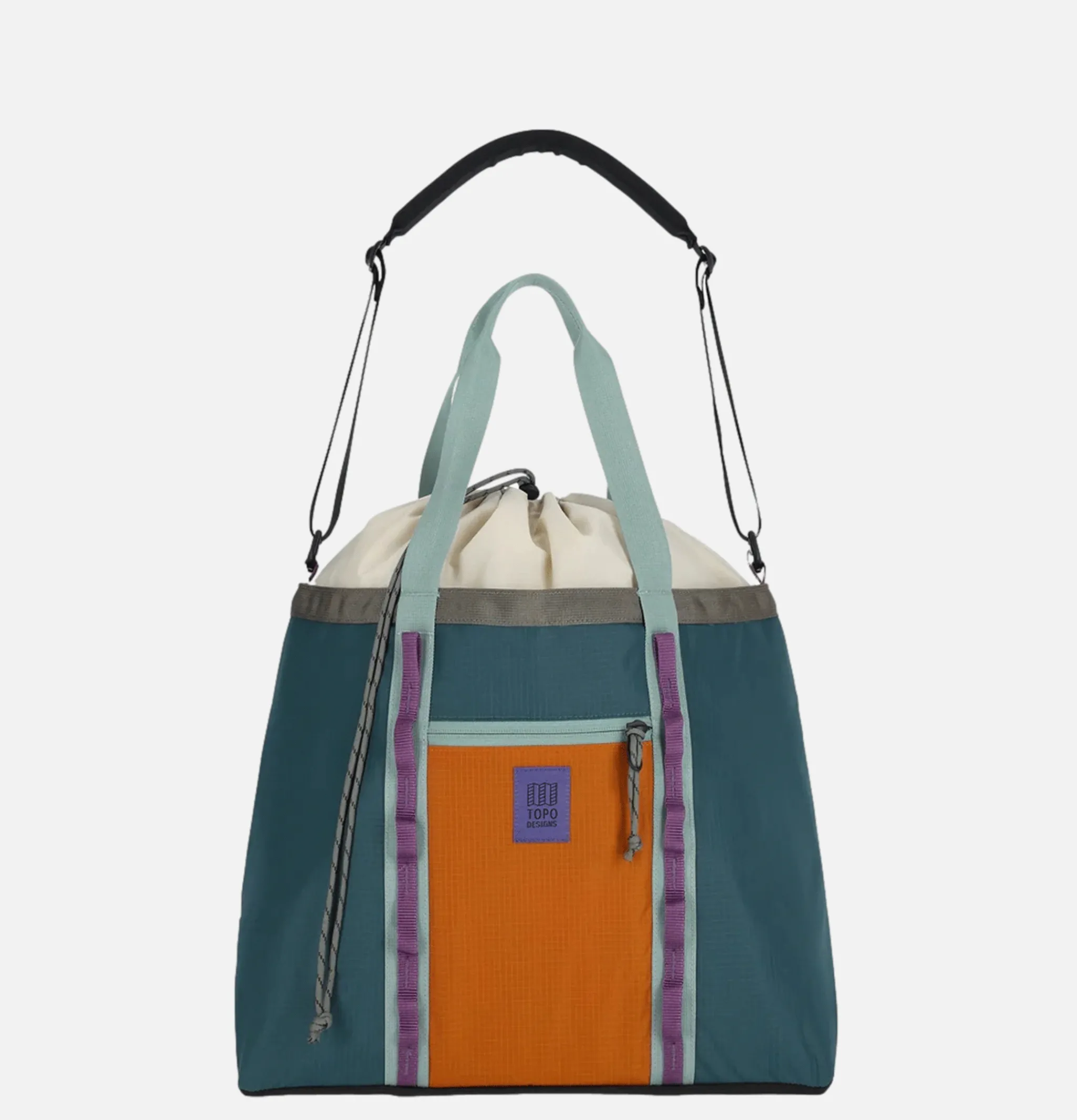 TOPO DESIGNS Mount Utilitytote Pond Blue Spice< Tote-bags