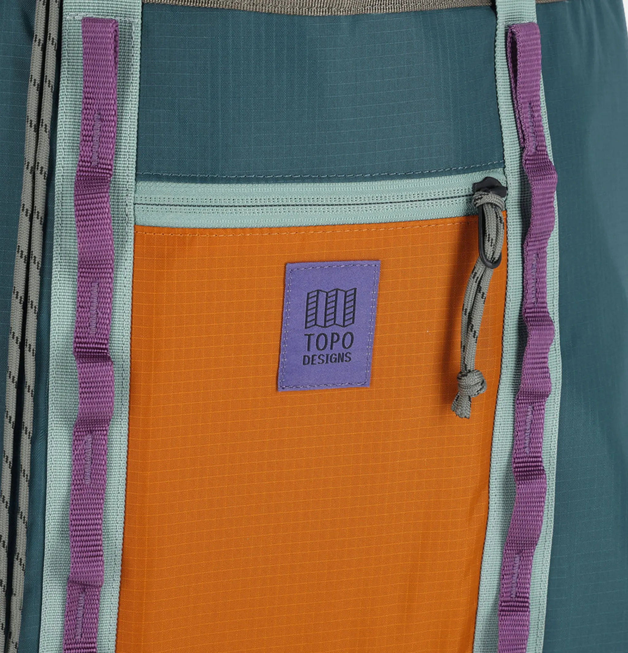 TOPO DESIGNS Mount Utilitytote Pond Blue Spice< Tote-bags
