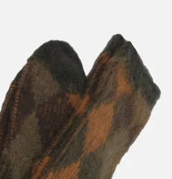 ANONYMOUS ISM Napping Jq Crew Socks Moss Brown<Homme Chaussettes