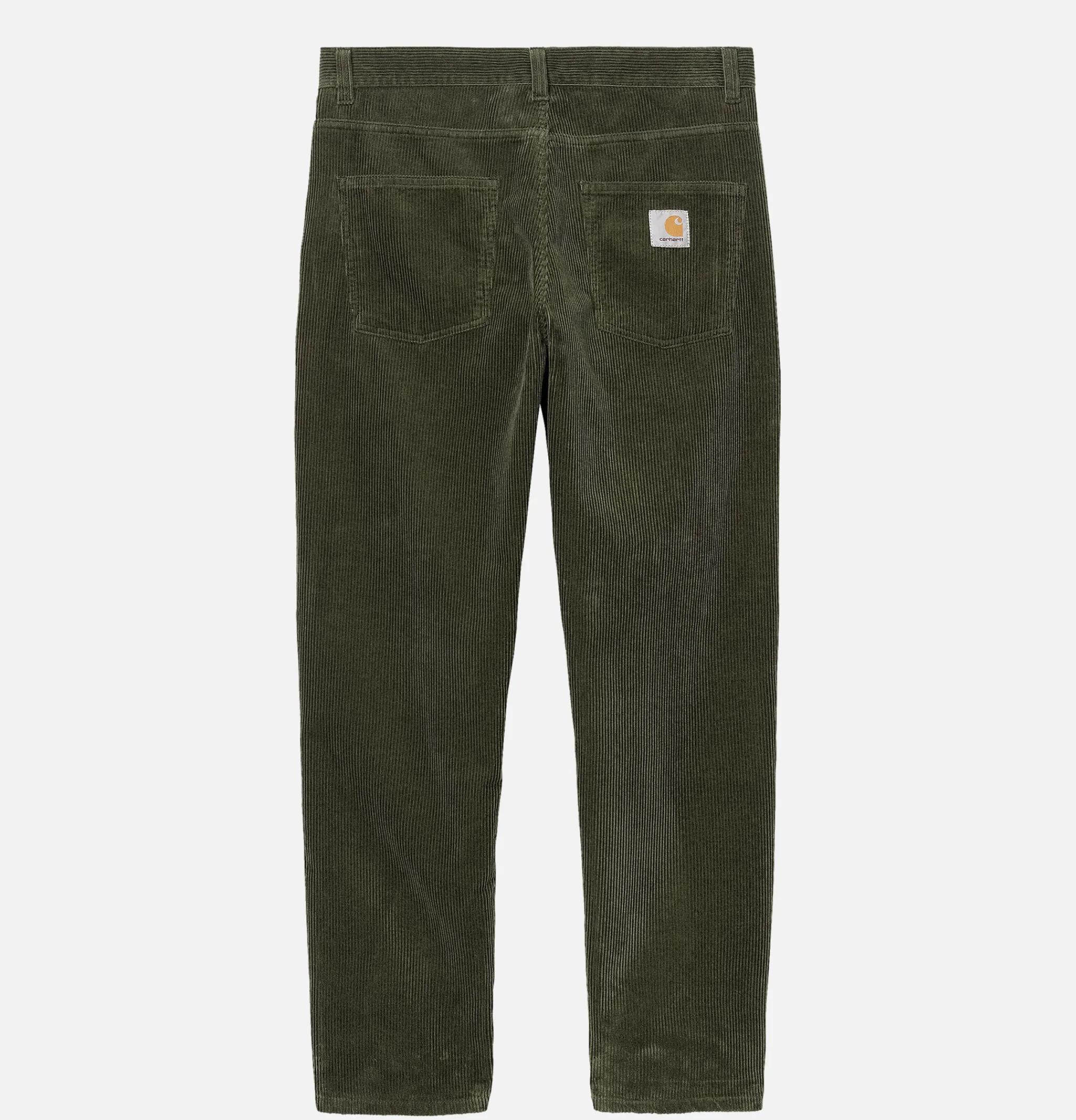 CARHARTT WIP Newel Pant Corduroy Office Green< Pantalons