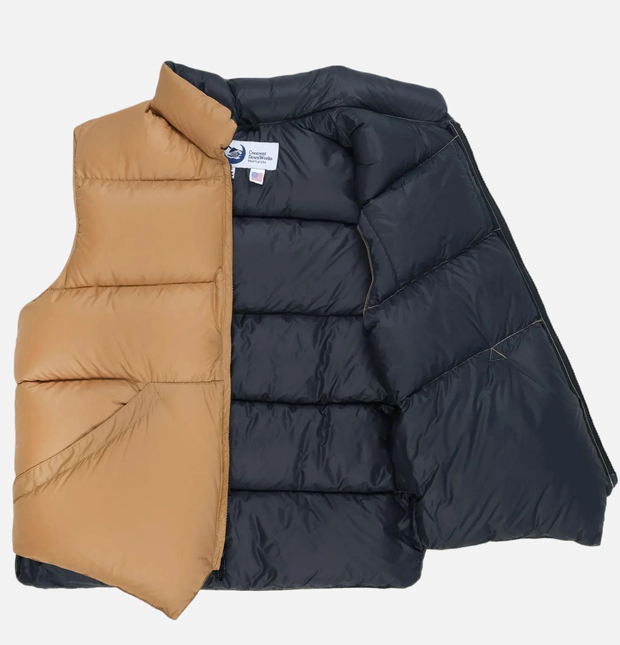 CRESCENT DOWN WORKS North By Northwest Veste Dark Tan< Blousons & Manteaux