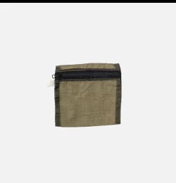 PUEBCO Nylon Fabric Pouch Medium Olive< Petite Maroquinerie