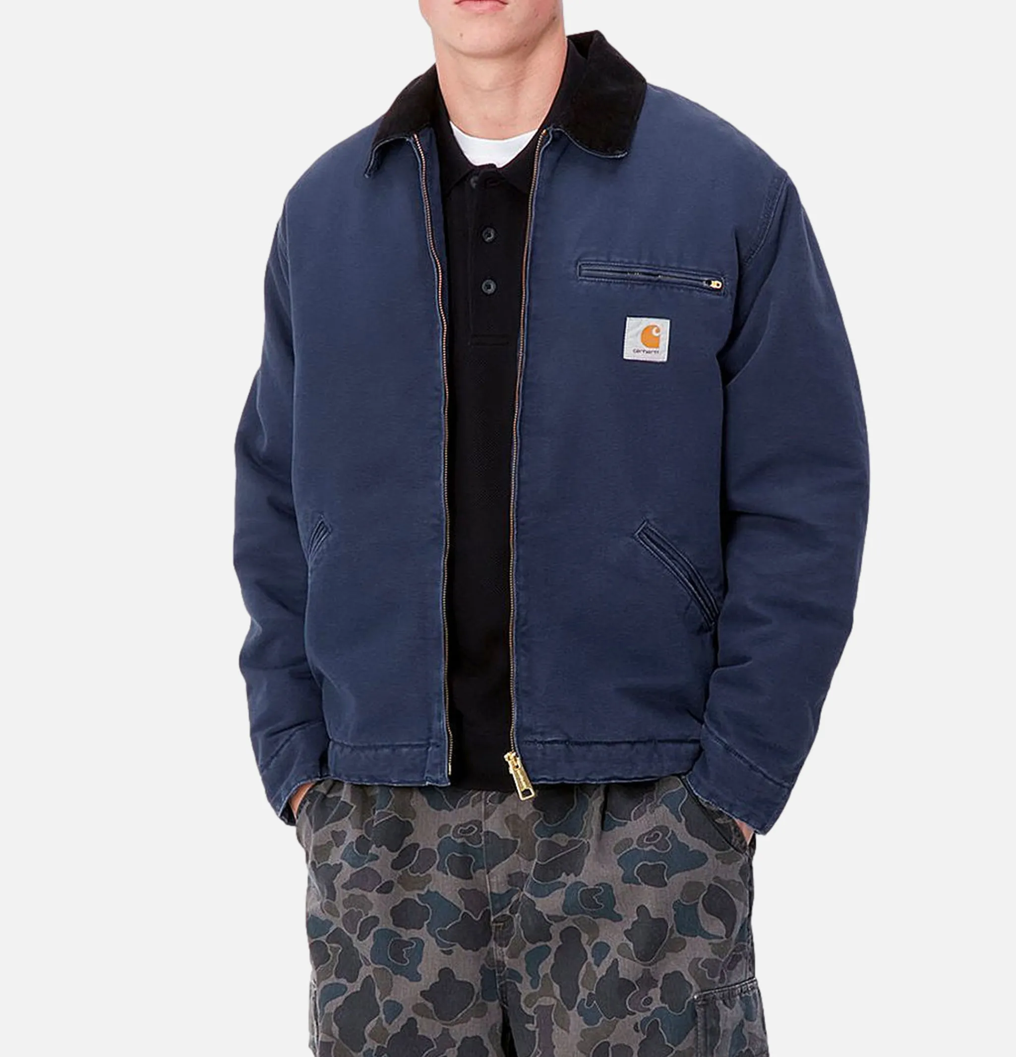CARHARTT WIP Og Detroit Jacket Blue Aged< Vestes