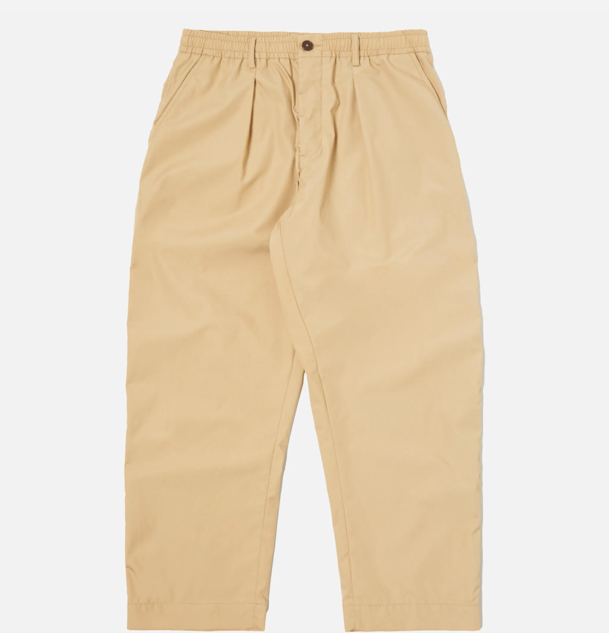 UNIVERSAL WORKS Oxford Pant Poly Tech Sand< Pantalons